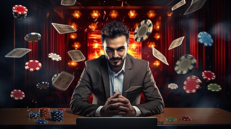 2x bet লাইভ তিন পত্তি টেবিলে কার্ড বিতরণের দৃশ্য